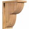 Ekena Millwork Crestline Smooth Corbel w/Backplate, Western Red Cedar, 7 1/2"W x 12"D x 16"H COR08X12X16CRE01SWR - alternate 1